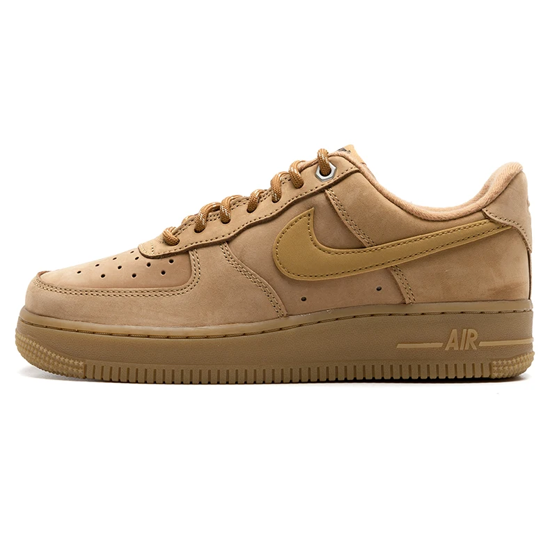 Nike Herrenschuhe Air Force 1'07 Wb Sportschuhe Low-Top Bequeme Freizeit-Sneaker Skateboard-Schuhe Fz7372-200
