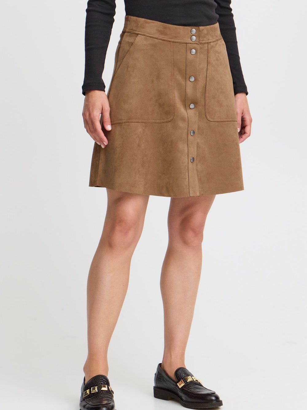 OXMO A-Linien-Rock Damen braun, 36