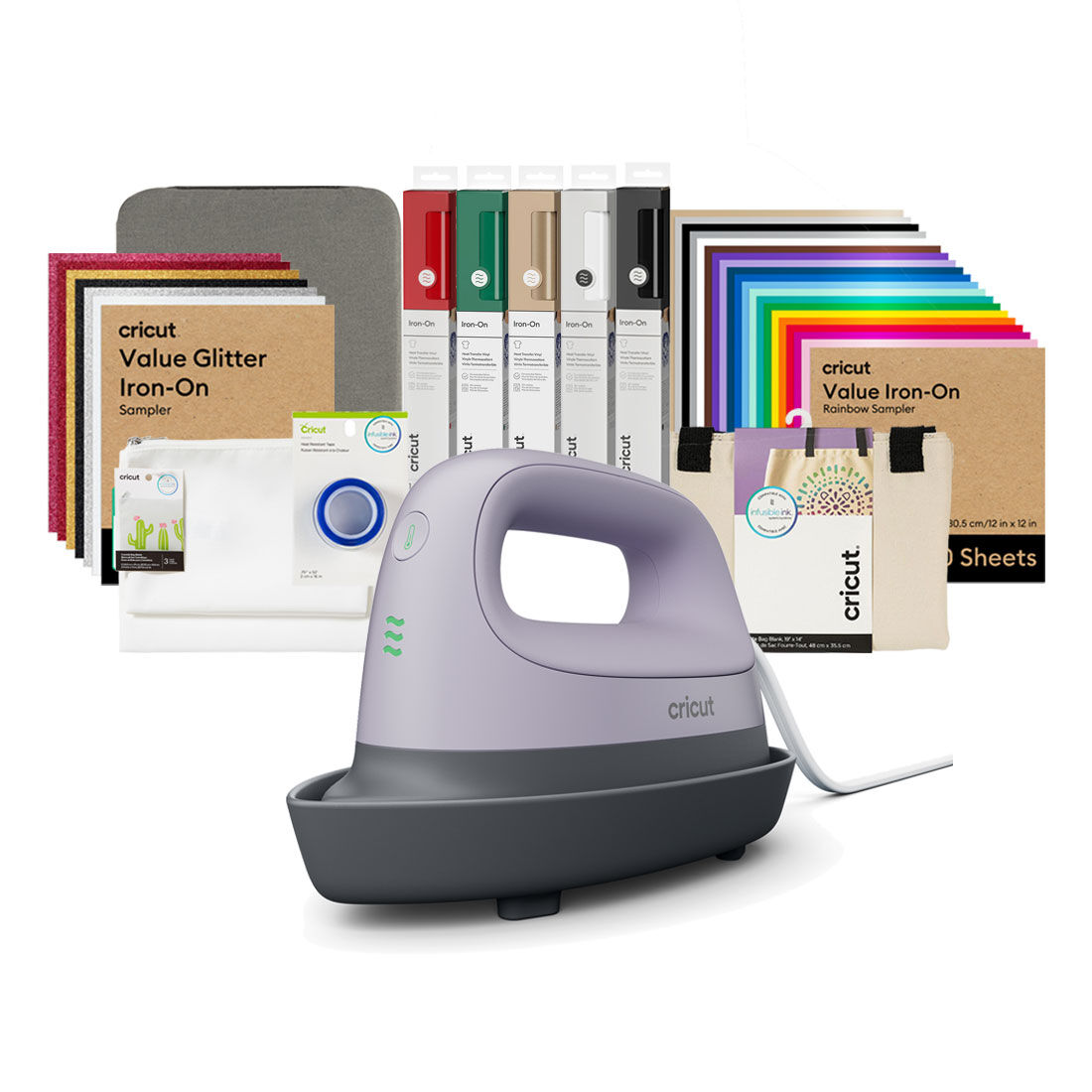 Cricut EasyPress Mini | 6 x 3 | Lavender + Everything Bundle