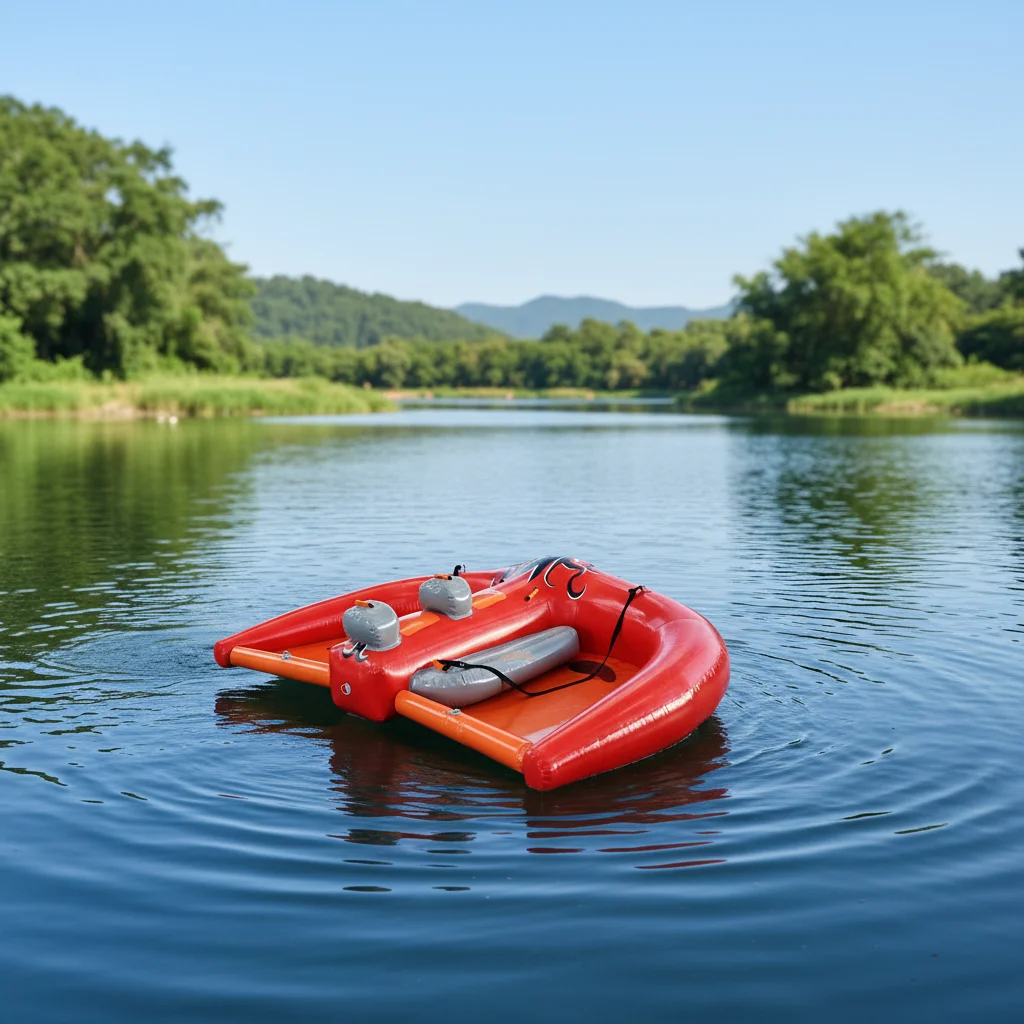 Tube de planation gonflable pour sports nautiques / Raie manta gonflable pour sports nautiques