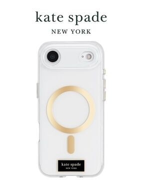 Kate Spade Cell Phones & Accessories | Kate Spade New York Clear Iphone Case With Gold Ring - Iphone 6.6" New (2025) | Color: Gold | Size: Iphone 6.6" (2025)