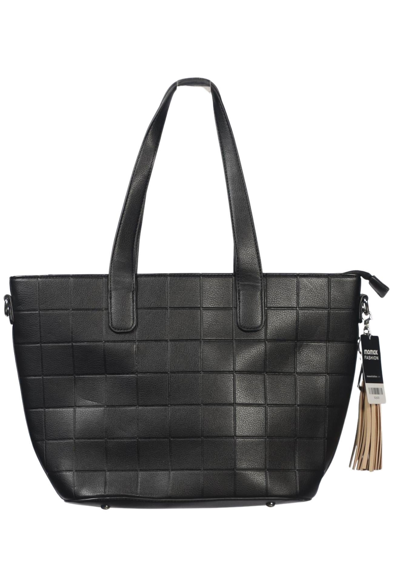 L.credi Damen Handtasche gross, Gr. , Schwarz, Kunstleder