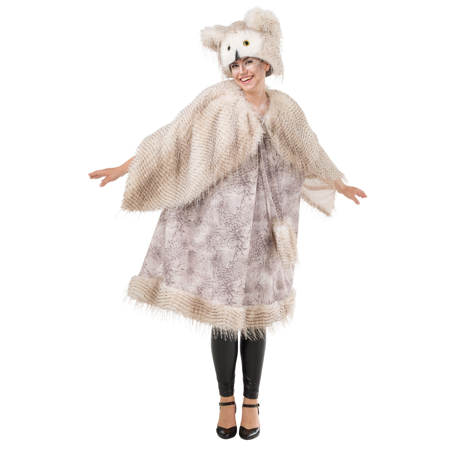 buttinette Poncho Schneeeule