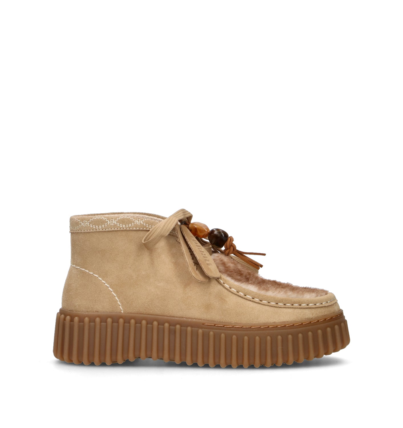 CLARKS CORE TORHILL MOSS Polacco donna beige