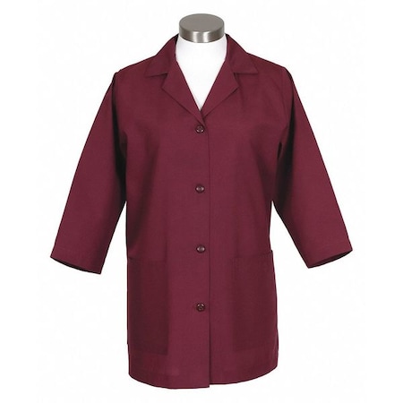 DELTAPLUS 88205 Smock, Female, Burgundy, K72, 3XL