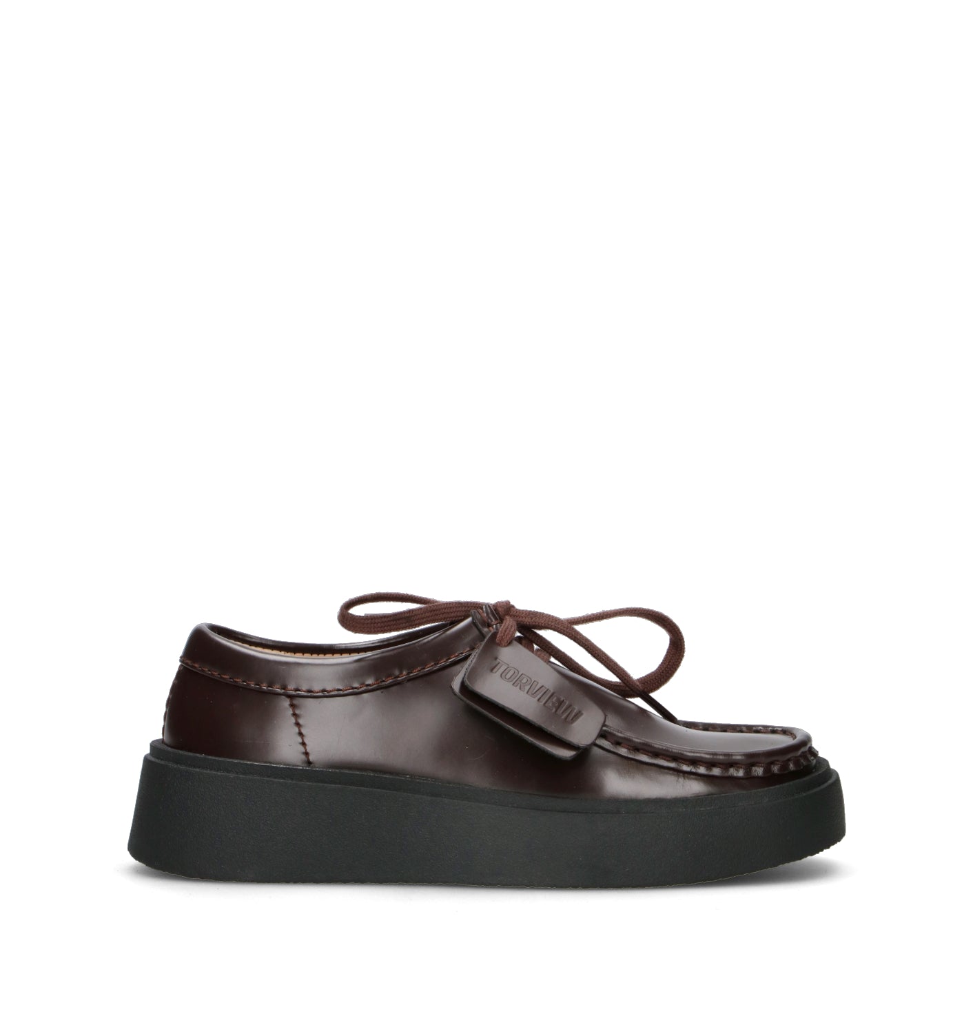 CLARKS CORE TORVIEW W Stringata donna marrone in pelle