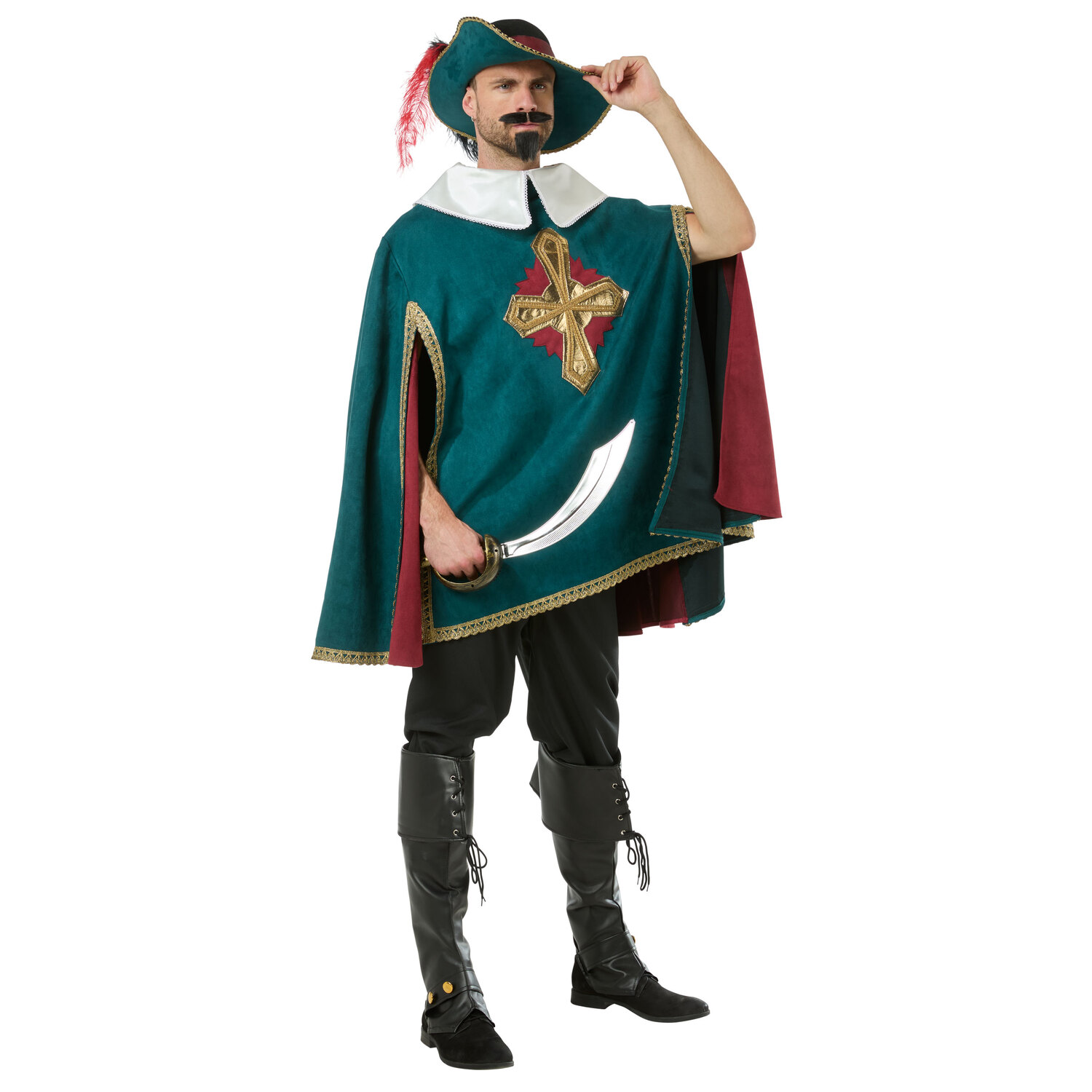 buttinette Cape "Mousquetaires" pour homme