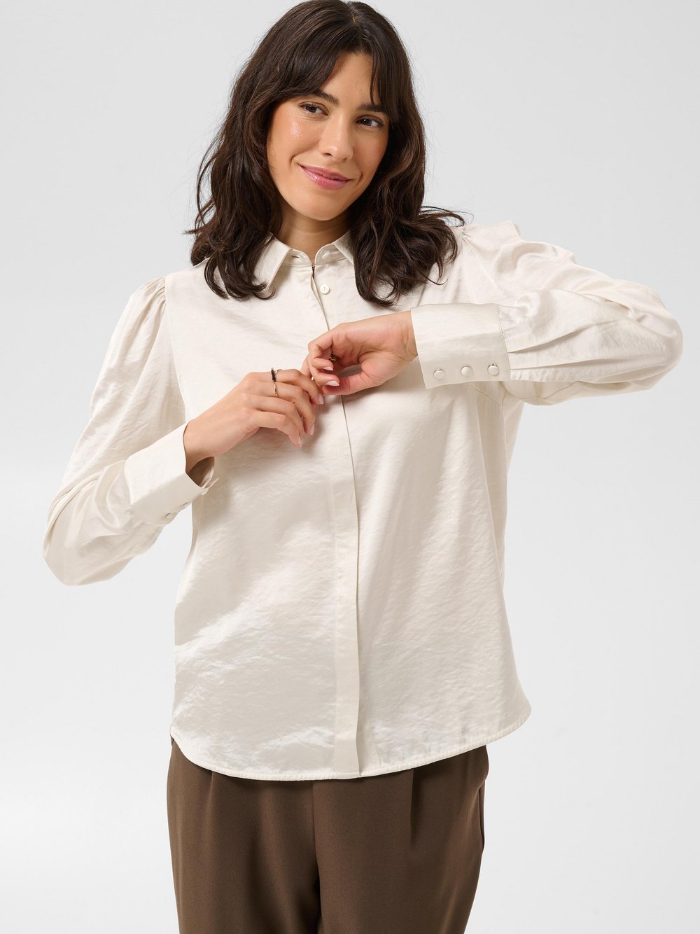 Saint Tropez Bluse PananSZ Damen weiß, XXL