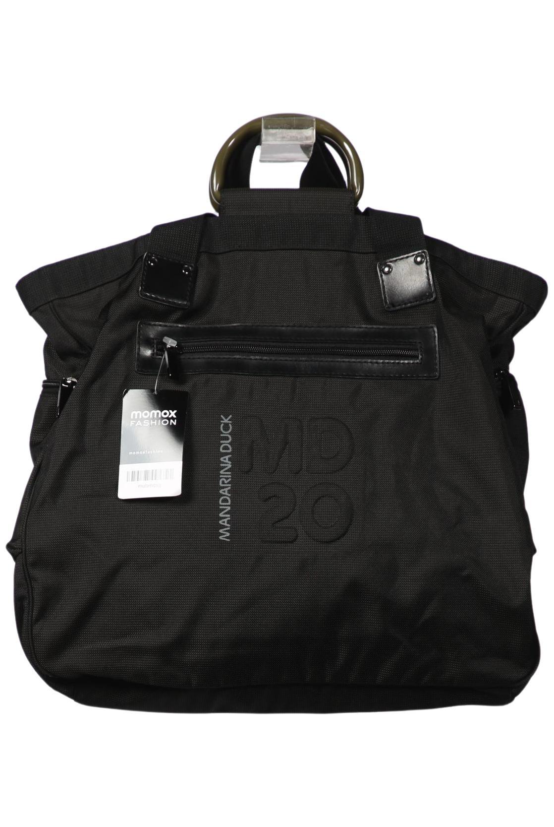 Mandarina Duck Damen Handtasche gross, Gr. , Schwarz, kein / Etikett / Synthetik
