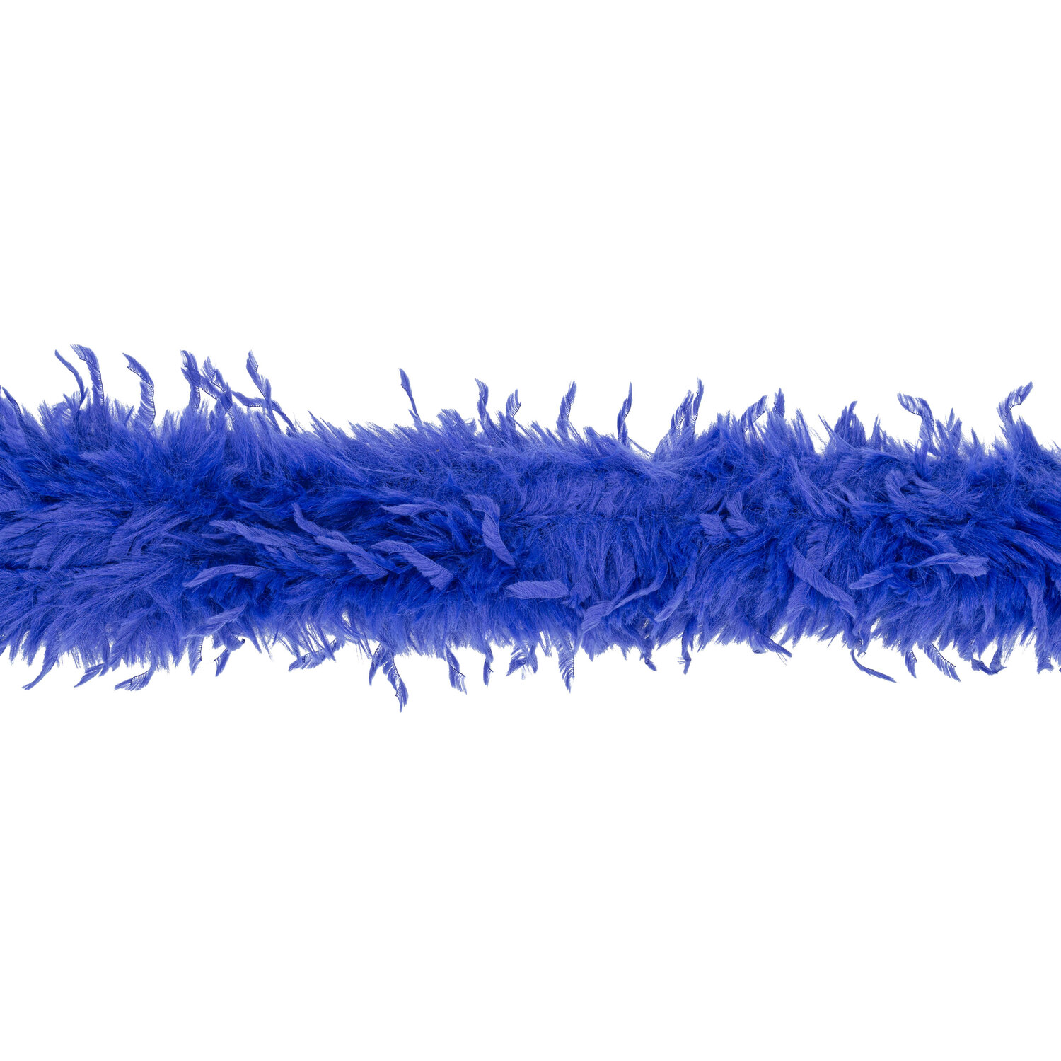 Boa en peluche "Rêve de plumes", bleu