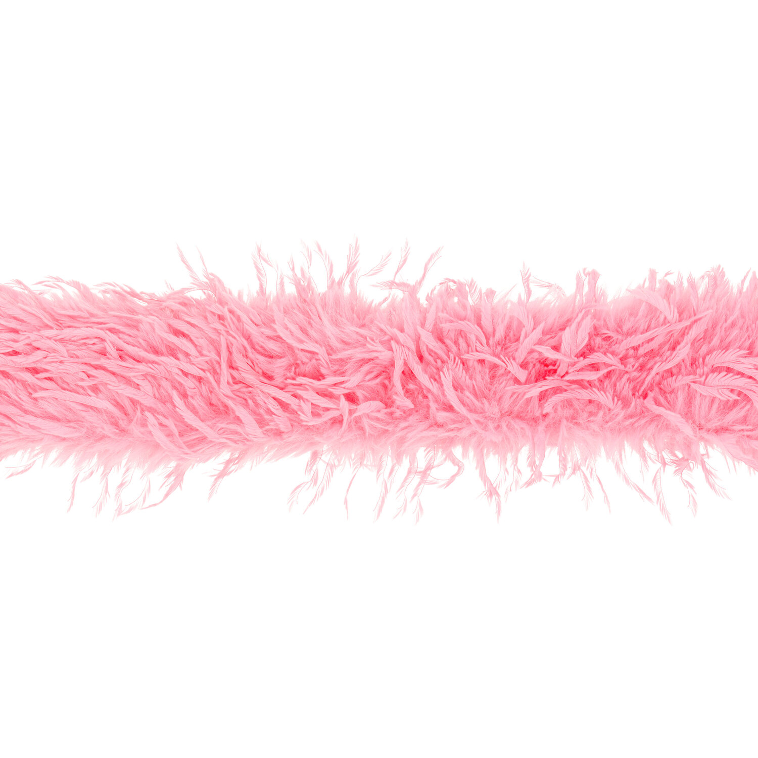 Boa en peluche "Rêve de plumes", rose