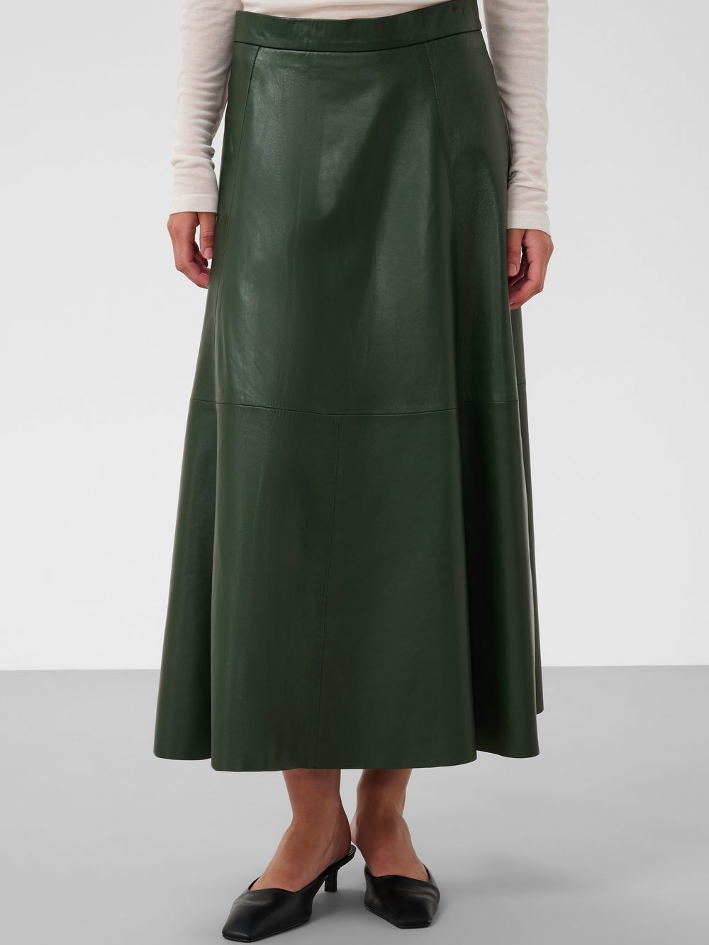 Soaked in Luxury Lederrock SLKaiko Damen khaki, M
