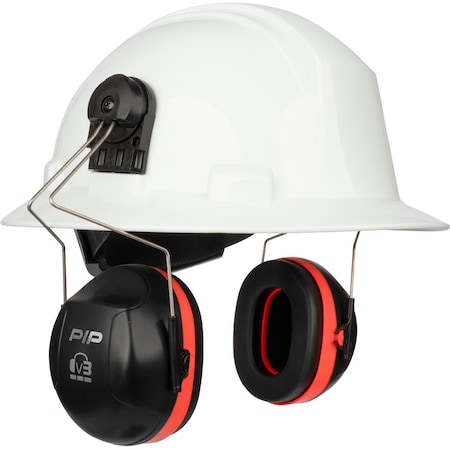 PIP 263-V3FB V3 Full Brim Mounted Passive Ear Muff, NRR 27