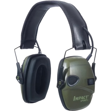 HONEYWELL HOWARD LEIGHT R-01526 Over-The-Head Electronic Earmuffs, NRR 22