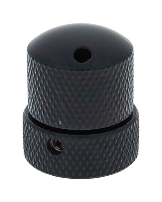 Warwick Potentiometer Dome Knob Black