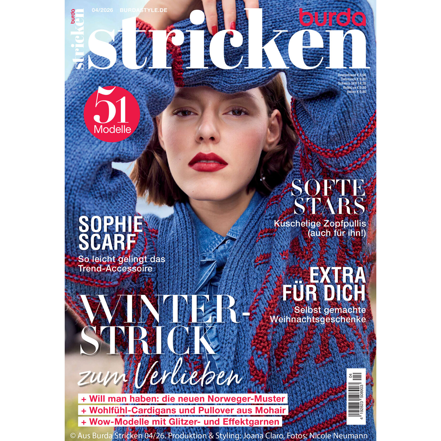 Heft burda stricken 04/2026