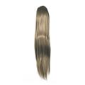 Love Hair Extensions Kunsthaar-Pferdeschwanz Alice mit Krokodilklemme 45 cm 8 Mousey Brown