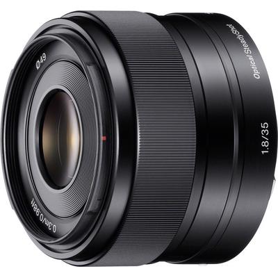 Sony Alpha SEL35F18 E-Mount Lens- 35mm, f/1.8, 49mm Filter
