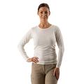 EDZ Merino Wool Thermal Base Layer Long Sleeve Women's Natural White 10