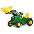rolly toys | rollyFarmtrac John Deere 6210R | Giant Air Wheels Pedal Tractor for Kids | 611102