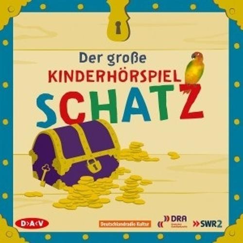 Der große Kinderhörspielschatz, 4 Audio-CD - Div. (Hörbuch)