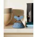 Alessi Kitchen Timer Stainless Steel/Plastic in Green/Blue | 3.54 H x 4.14 W x 4.14 D in | Wayfair A09