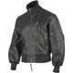 Mil-Tec German Army Leather Flight Jacket Black Size 3XL