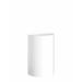 Kartell Waste Basket Plastic in White | 15 H x 9.84 W x 9.84 D in | Wayfair 4670/03