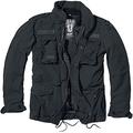 Brandit "Giant" M65 Field Jacket Military Coat With Removeable Liner Black Large