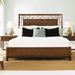 Tommy Bahama Home Ocean Club Paradise Point Bed Wood/Wicker/Rattan in Brown | 68 H x 82 W x 88 D in | Wayfair 536-134C