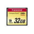 Transcend 132GB CompactFlash 1000 Memory Card, Up to 160/120 MB/s, Supports High-Speed Ultra DMA Transfer Mode 7, Ideal for Ultra-High Resolution Full HD, 3D and 4K UHDTV Video Recording TS32GCF1000