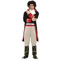 Orion Costumes Glam Rock Prince Charming 80s Fairytale Fancy Dress Costume