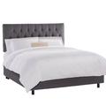 Skyline Furniture Standard Bed Upholstered/Metal in Brown | 51 H x 78 W x 83 D in | Wayfair 543BEDPRMCHR