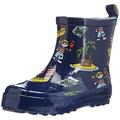 Playshoes Gummistiefel Halbschaft Regenstiefel, Pirateninsel, 23 EU