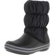 Crocs Damen Winter Puff Boots Schneestiefel, Schwarz Charcoal, 36/37 EU