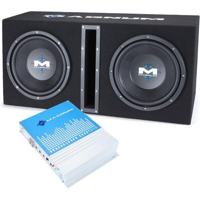 MTX MB210SP Dual 10" Slot Vent and 250w RMS Amp