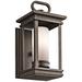 Kichler South Hope 11 3/4" High Bronze Outdoor Wall Light