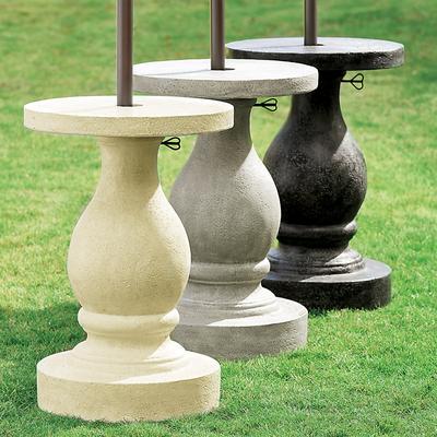 Baluster Patio Umbrella Stand - Bronze - Ballard Designs