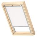 VELUX Original Roof Window Blackout Blind for U08, UK38, White, with Grey Guide Rail