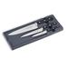 Mundial 5100 Series 3 Piece Assorted Knife Set High Carbon Stainless Steel in Black | Wayfair BP5000-3