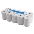 Exacompta 43804E 10er Pack Thermopapierrollen 1-lagig Breite: 80mm, Länge: 44m, Durchmesser Kern: 12mm 48g/m² rückseitig bedruckt für Kassen Kassenrolle