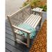 POLYWOOD® Chippendale 48" Outdoor Bench Plastic in Brown | 35 H x 47.5 W x 24.25 D in | Wayfair CDB48SA