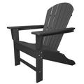 POLYWOOD® South Beach Outdoor Adirondack Chair in Gray | 38.5 H x 31.25 W x 33.75 D in | Wayfair SBA15GY