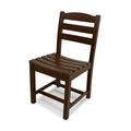 POLYWOOD® La Casa Café Dining Side Chair Plastic/Resin | 34 H x 17 W x 21.25 D in | Outdoor Dining | Wayfair TD100MA