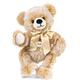 Steiff Bobby Schlenker-Teddybär braun gespitzt 40 cm, Plüsch-Teddybär mit Schleife, Kuscheltier Bär zum Kuscheln und Spielen, Stofftier Bär aus kuschelweichem Plüsch für Kinder