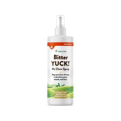 NaturVet Bitter YUCK! No Chew Dog, Cat & Horse Spray, 16-oz bottle