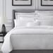SFERRA Grande Hotel Bedding - White with Aqua Embroidery, White with Aqua Embroidery Sham, King White with Aqua Embroidery Sham - Frontgate