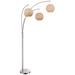 Lite Source Linterna 3-Light Arch Floor Lamp