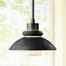 Hubbardton Forge Staccato 10 1/2"W Dark Smoke Mini Pendant