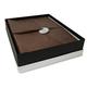 LEATHERKIND Capri Leather Photo Album Chocolate, Large - Handmade in Italy